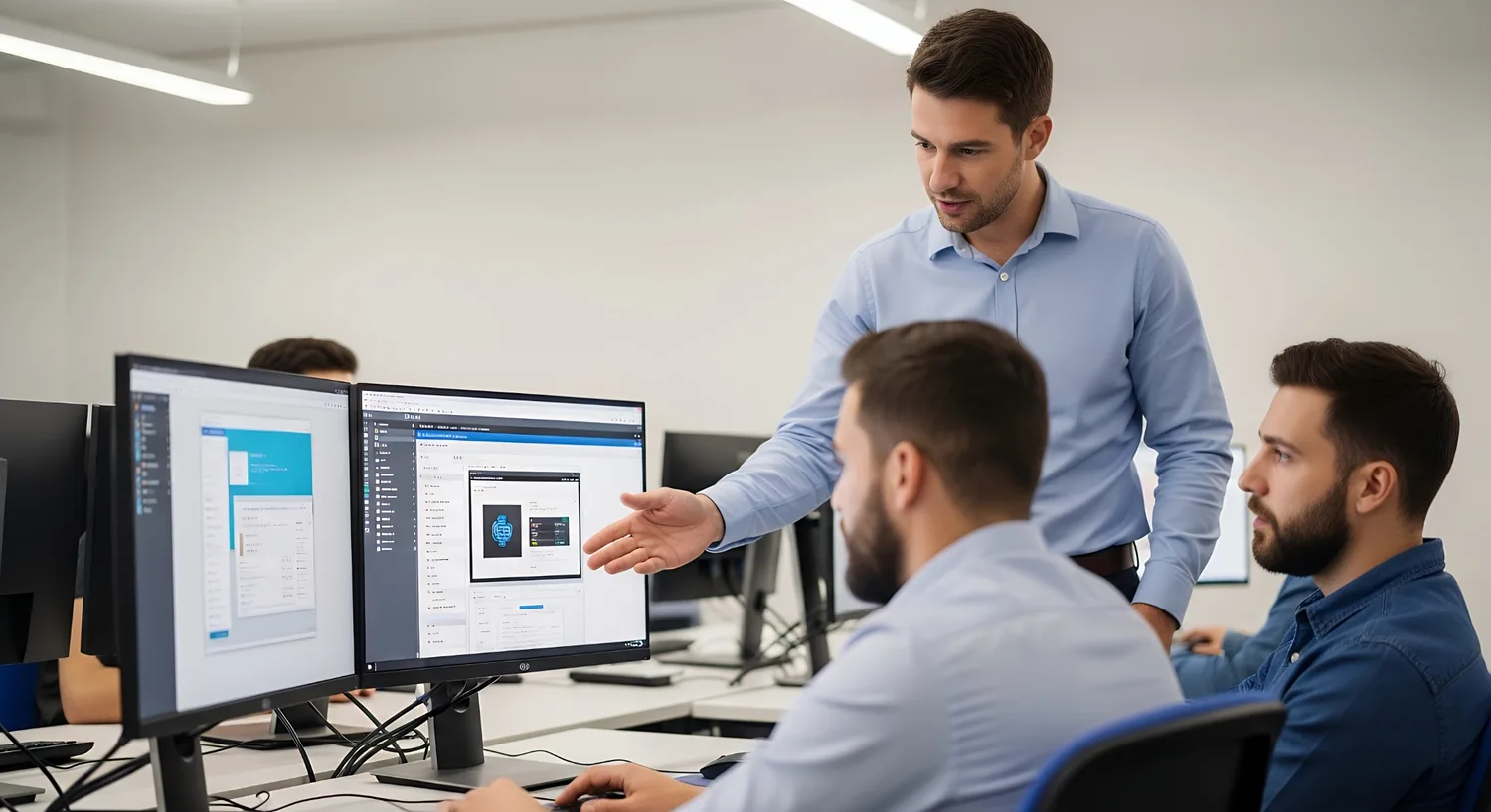 IT support specialist working directly with business users
